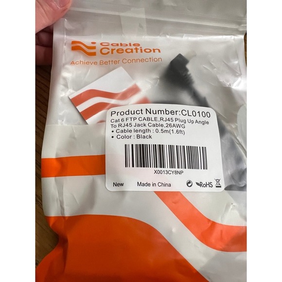 CableCreation CAT6 Ethernet Extension Cable, Shielded 8P8C Ethernet Patch Cable, - Picture 9 of 11